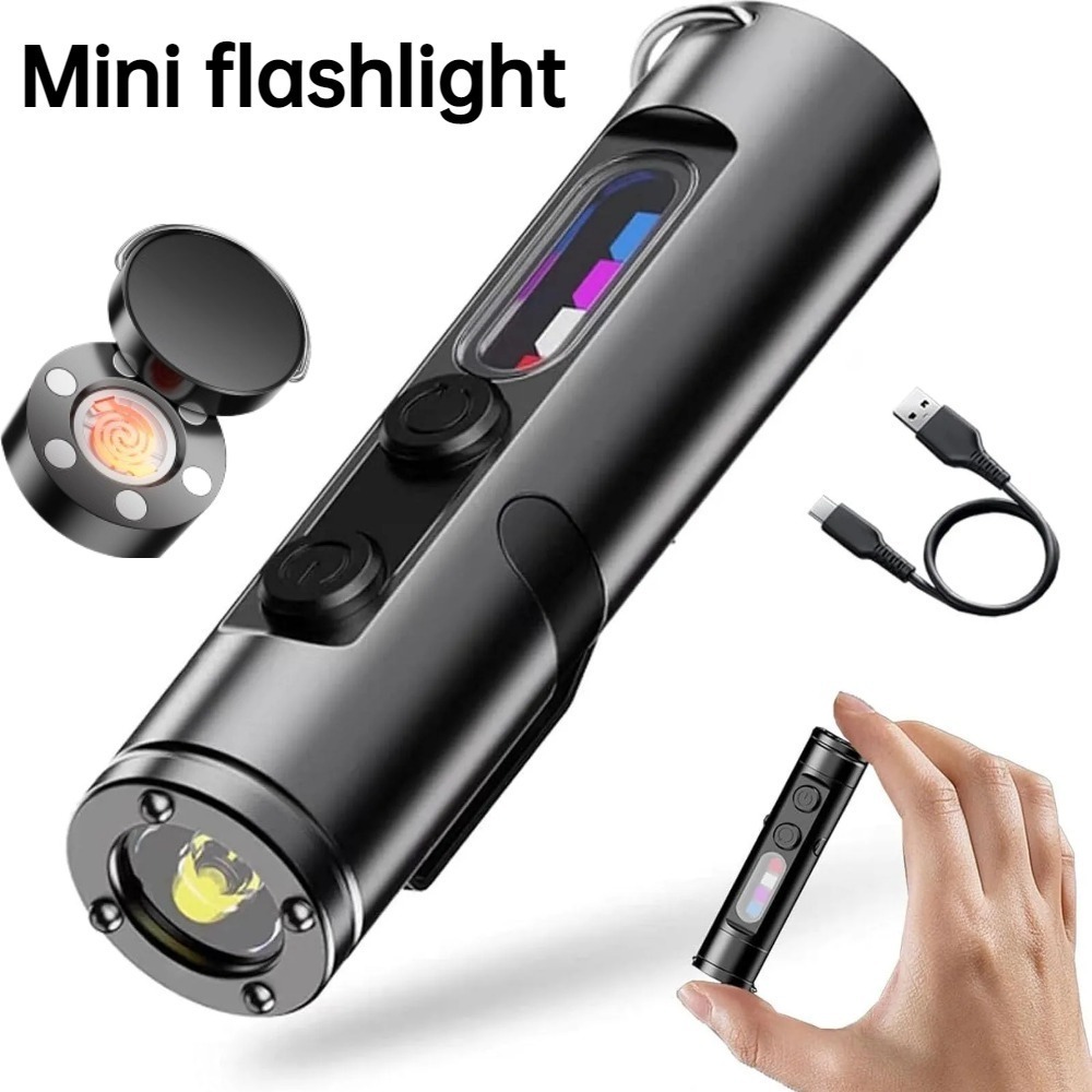 Diy Lamp Electronics - Mini Outdoor Flashlight Type C Rechargeable
