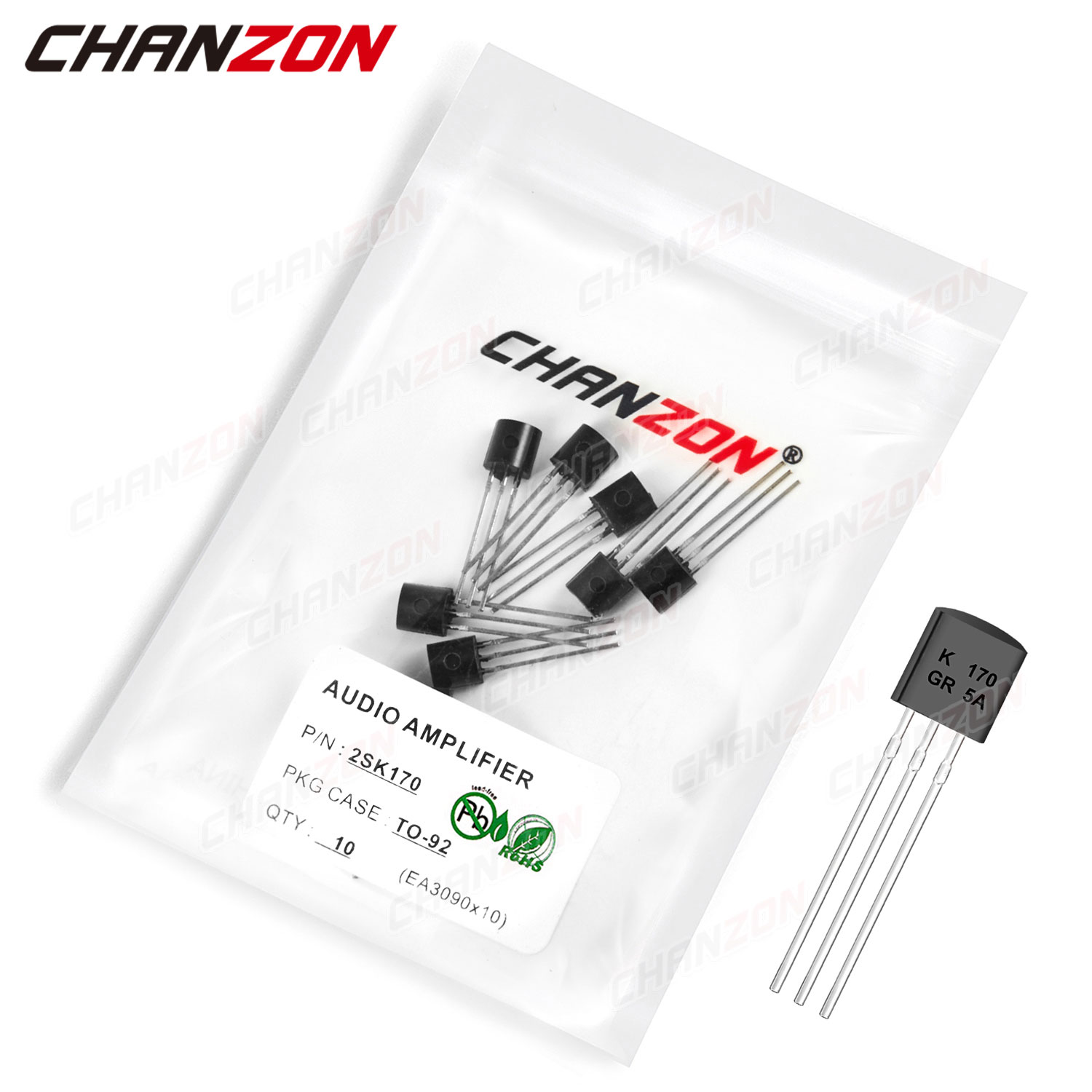 Diy Electronics Youtube - 10Pcs 2SK170 TO-92 AUDIO AMPLIFIER Transistor