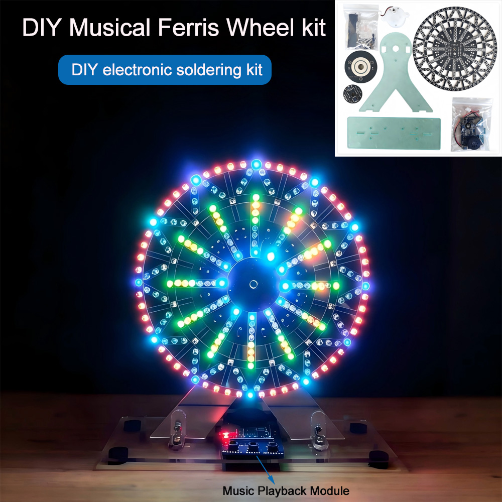 Useful Diy Electronics - Diy electronic kits LED-Lit Musical Ferris