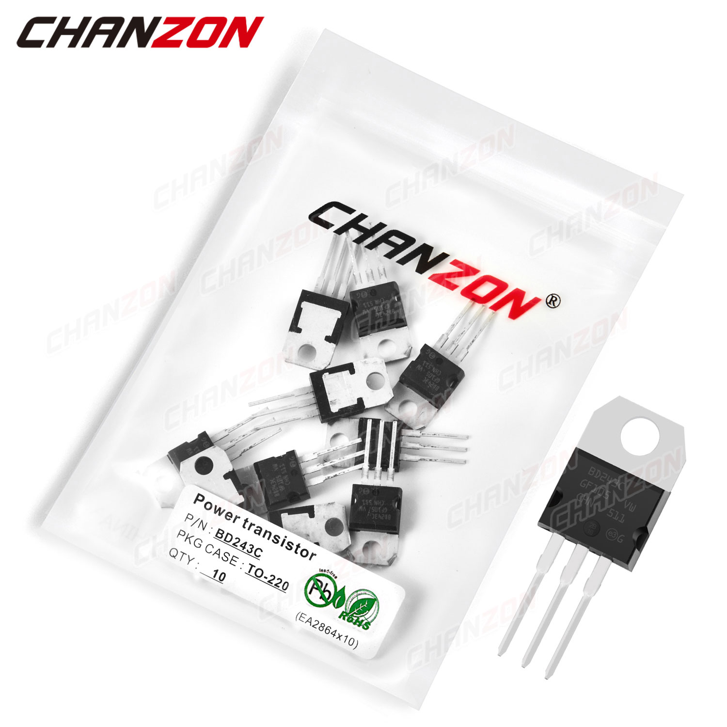 Diy Electronics Youtube - 10Pcs BD243C TO-220 BD243 Power Transistor