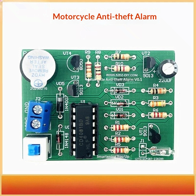 Motorcycle Vibration Anti-Thef - огляд і ціна Diy Motorcycle Electronics
