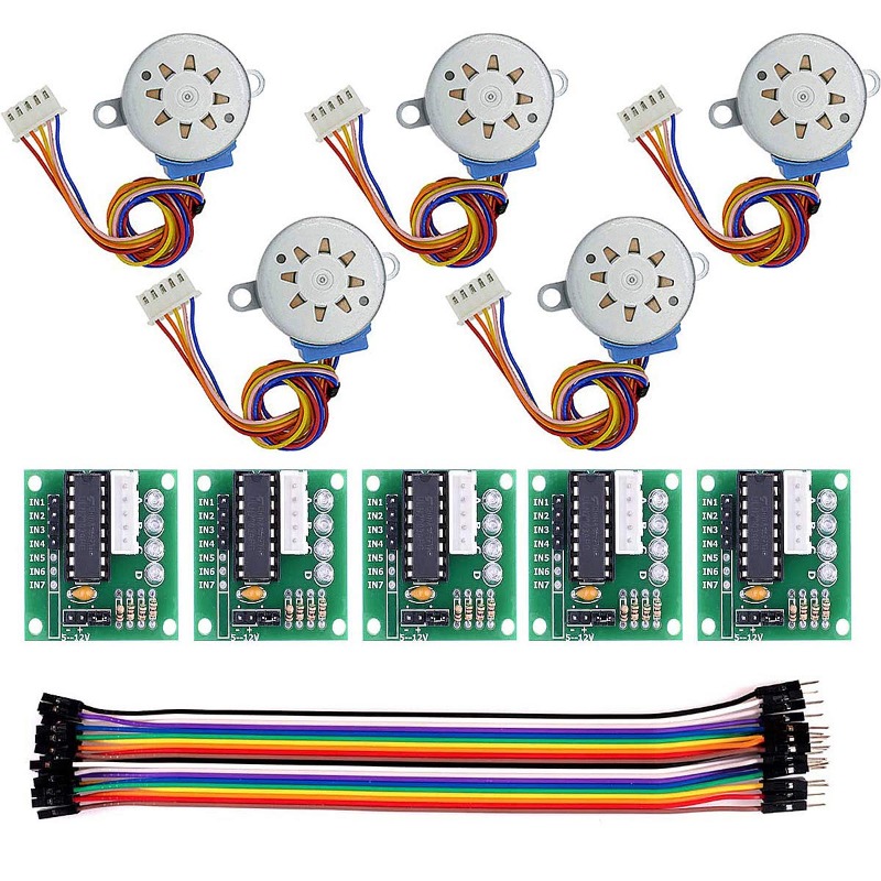5Sets ULN2003 28BYJ-48 5V Step - огляд і ціна Stepper Motor 28Byj