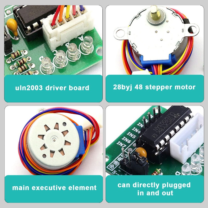 5Sets ULN2003 28BYJ-48 5V Step - огляд і ціна Stepper Motor 28Byj