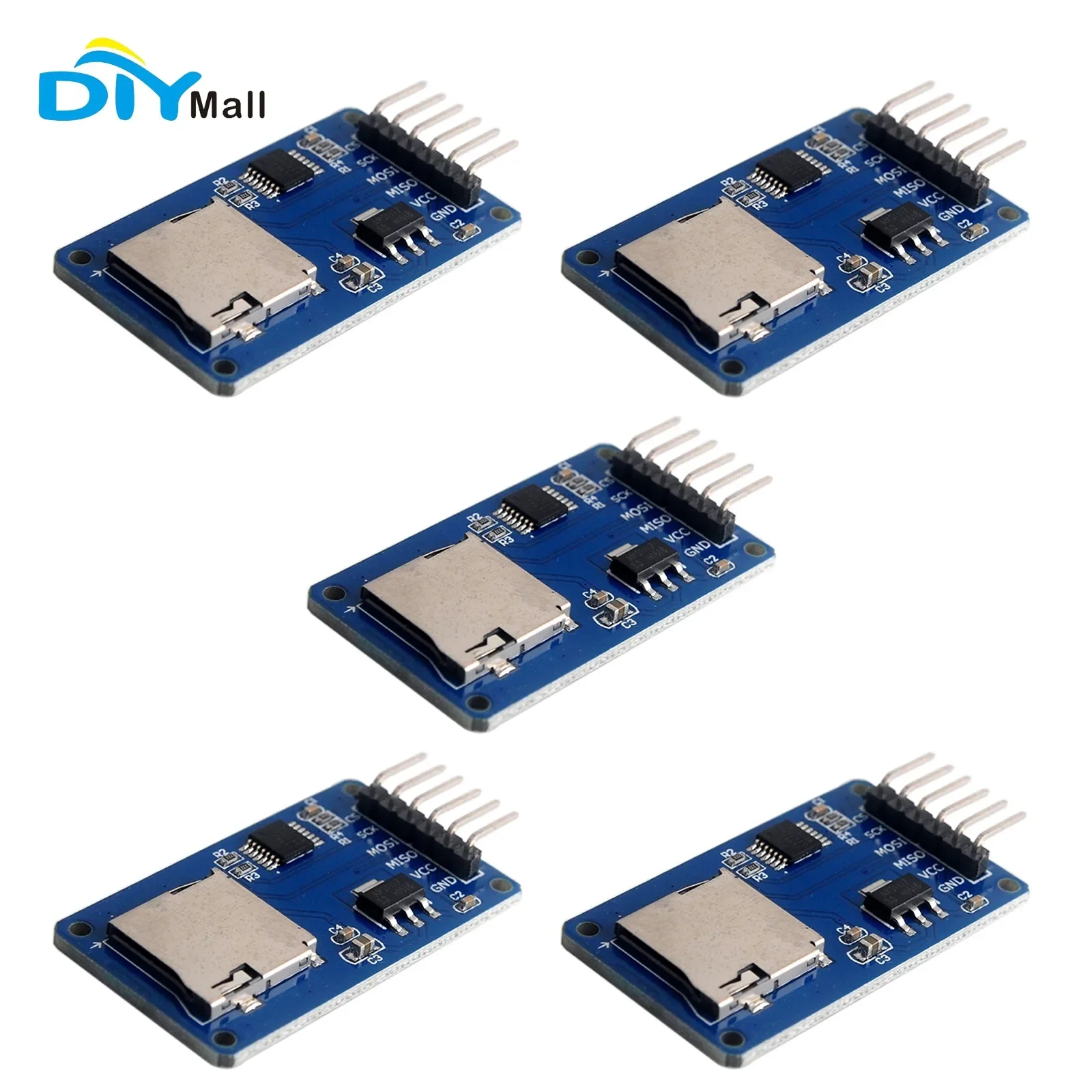 Micro SD Card Module Mini TF M - огляд і ціна Sd Card Module Spi