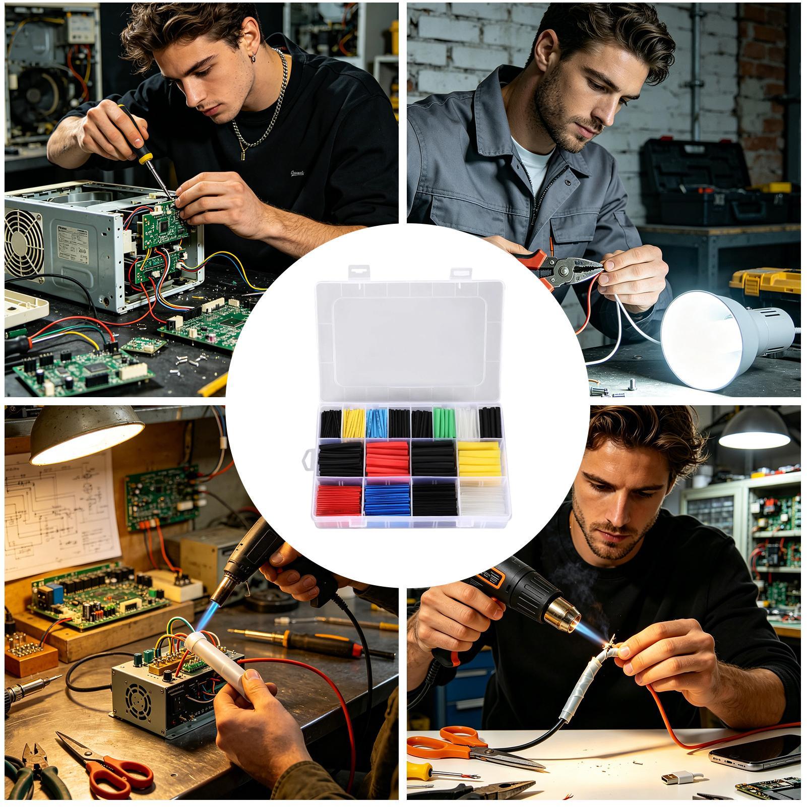 Heat Shrink Tube Kit Electrica - огляд і ціна Heat Shrink Tubing