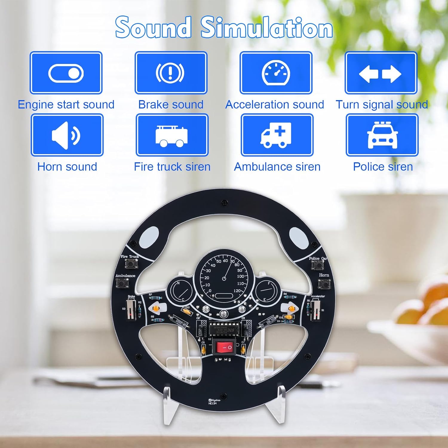 Car Steering Wheel DIY Solderi - огляд і ціна Pcb Etching Kit