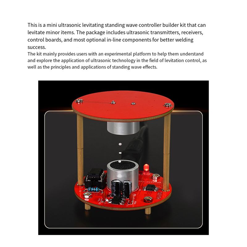 B66C DIY Ultrasonic Suspension - огляд і ціна Diy Electronics Project Kit