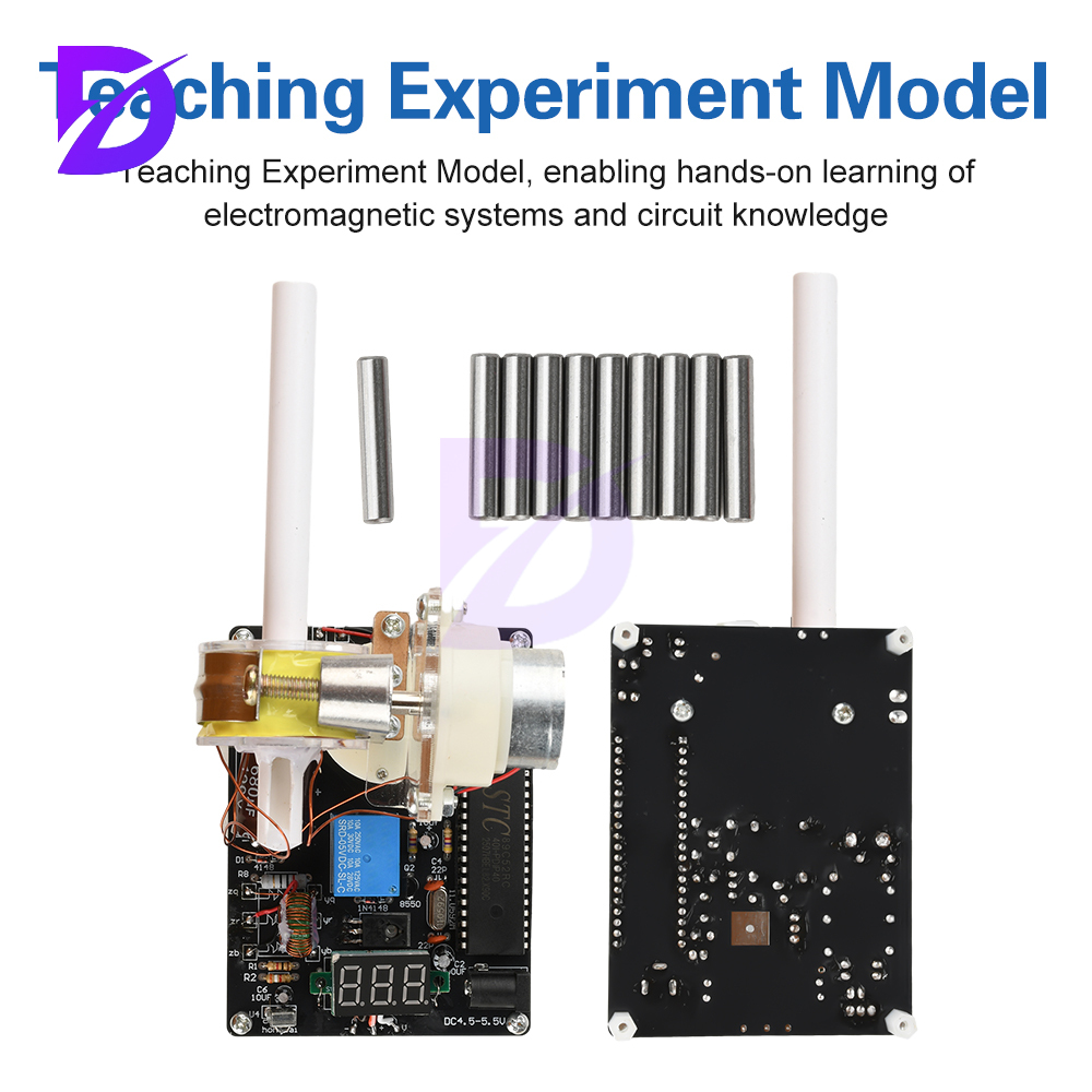 DIY Electromagnetic Cannon Kit - огляд і ціна Diy Electronics Projects For Adults