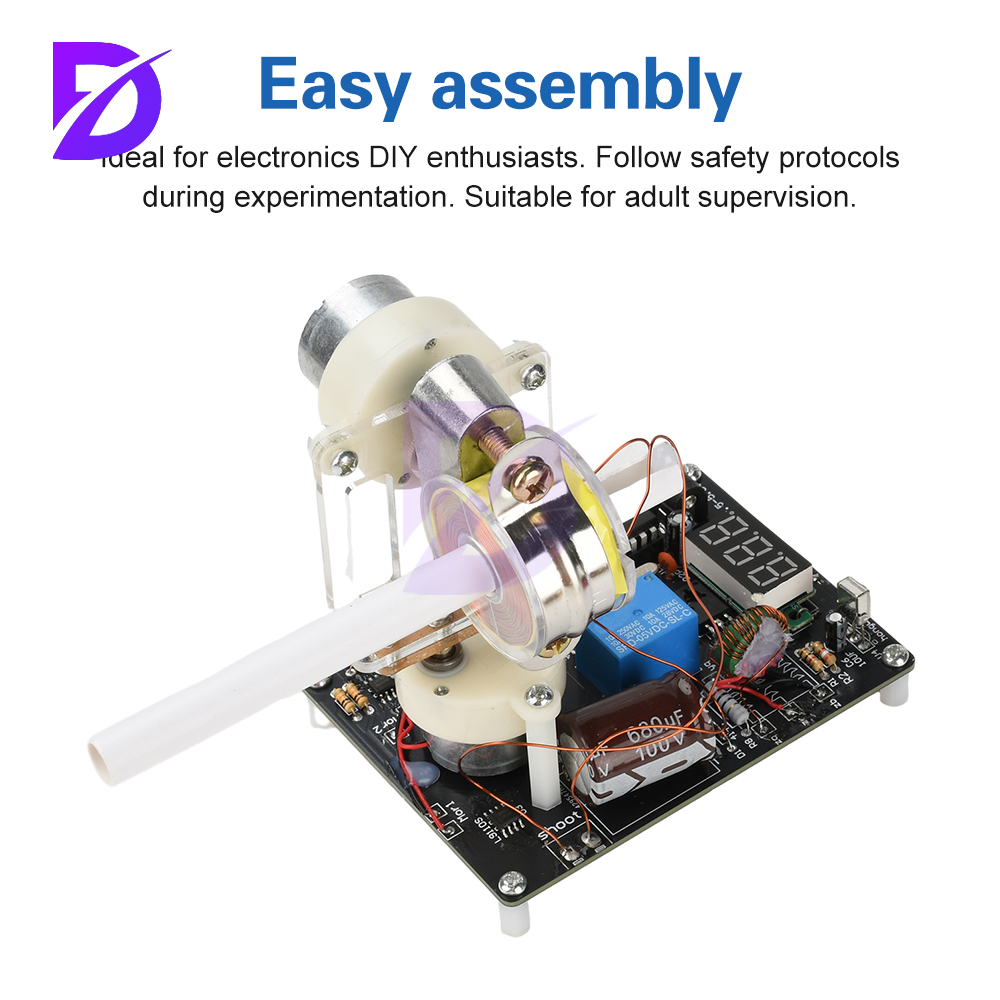 DIY Electromagnetic Cannon Kit - огляд і ціна Diy Electronics Projects For Adults