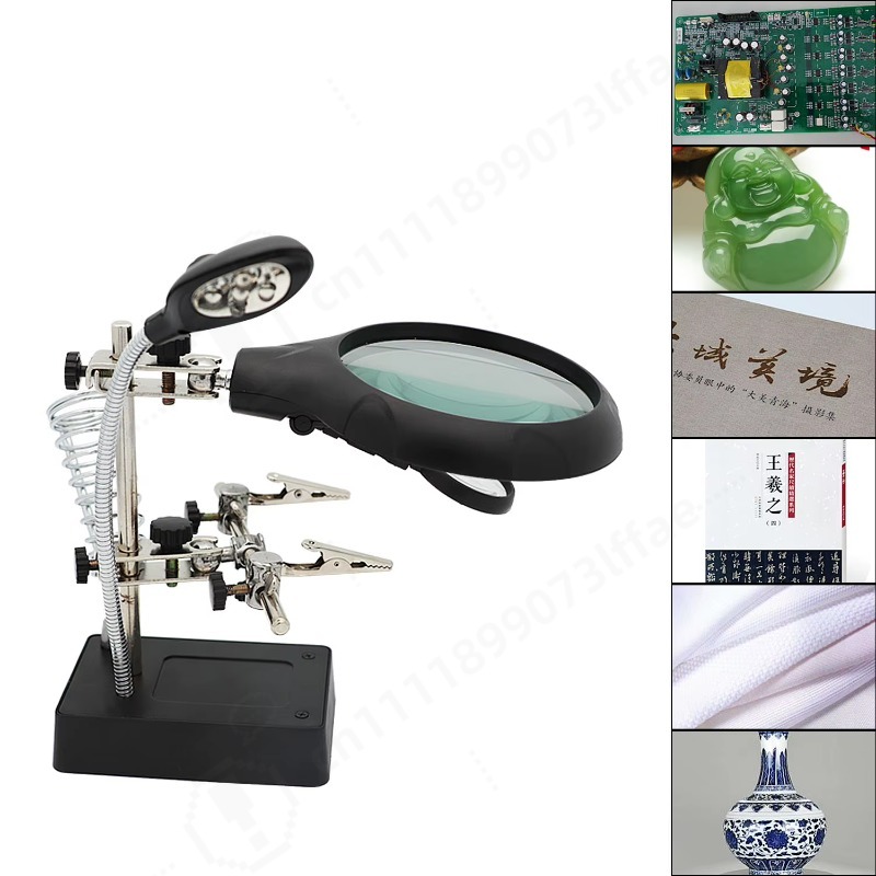 10X Welding Magnifying Glass L - огляд і ціна Diy Electronics Workbench