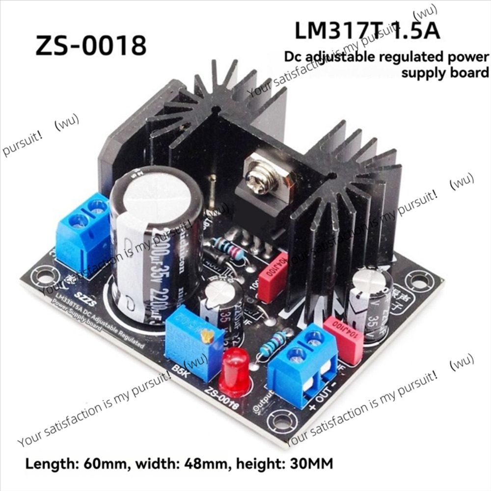 Adjustable LM317 1.5A output l - огляд і ціна Diy Electronics Filament