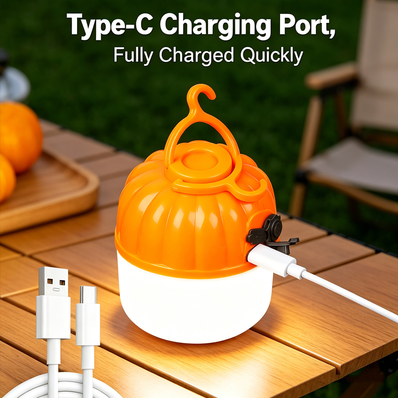 Mini Portable LED Pumpkin Bulb - огляд і ціна Diy Lamp Electronics