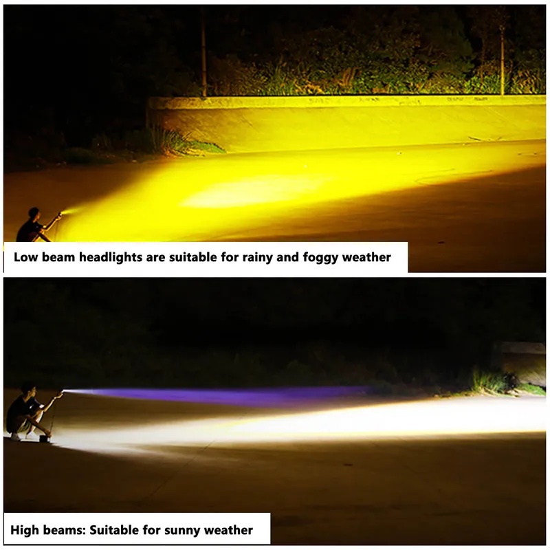 Dual Color Motorcycle LED Spot - огляд і ціна Diy Lamp Electronics