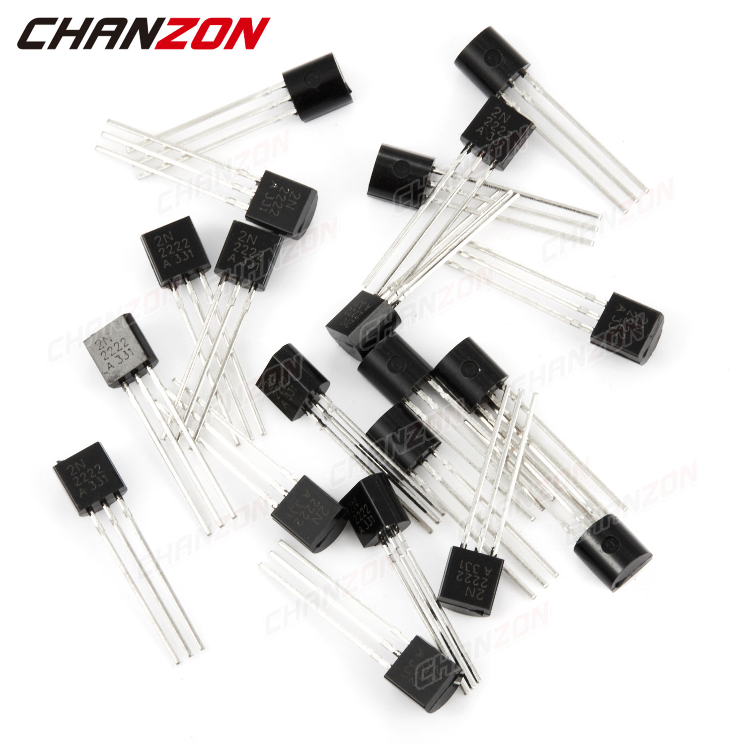 100pcs 2N2222A TO-92 NPN Trans - огляд і ціна Diy Electronics Youtube