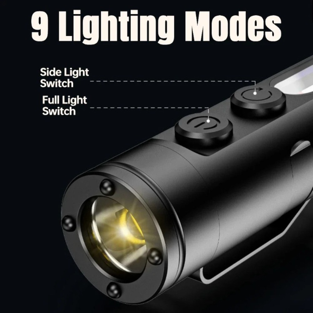 Mini Outdoor Flashlight Type C - огляд і ціна Diy Lamp Electronics