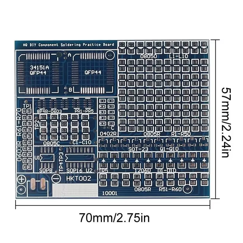 02 Patch Components Electronic - огляд і ціна Pcb Etching Kit