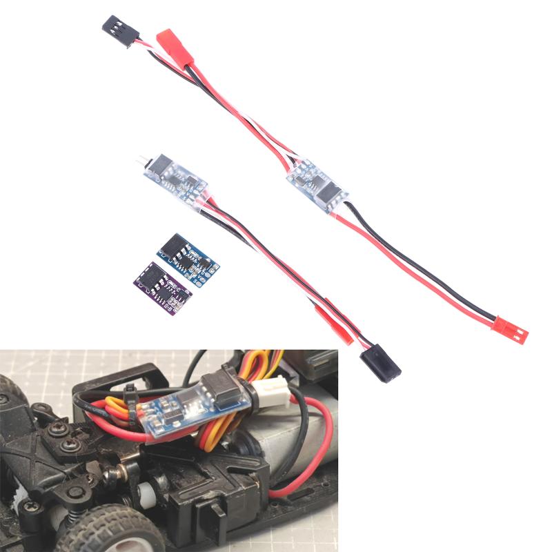 2-3S 7.5A Brushed ESC Low Volt - огляд і ціна Diy Boat Electronics