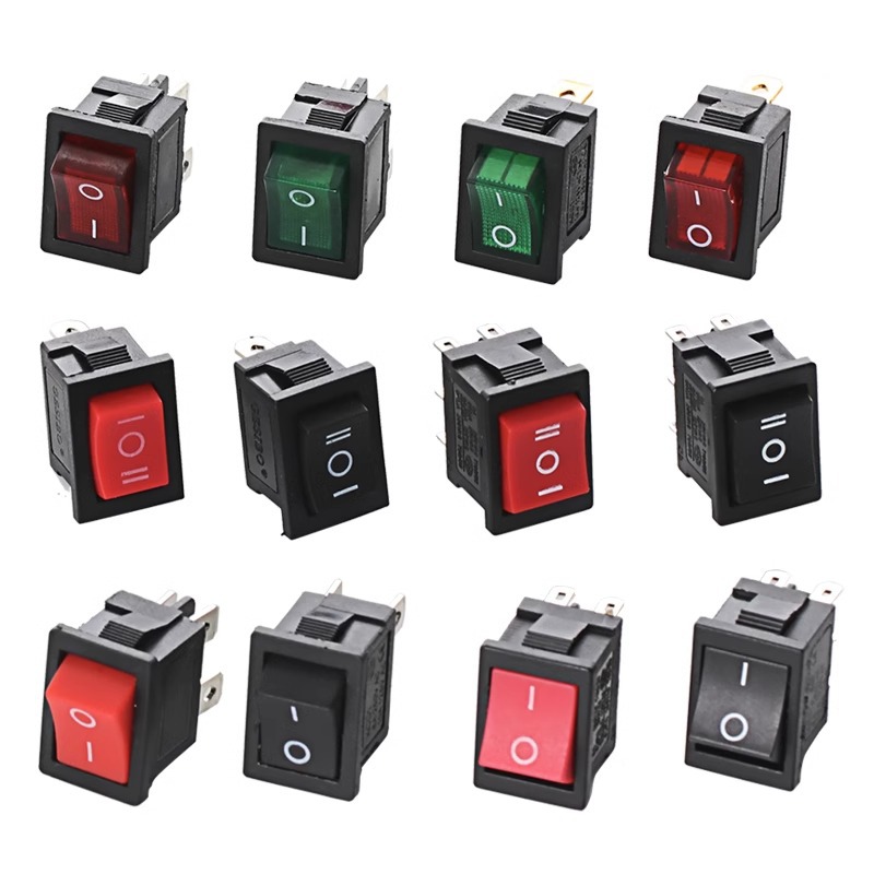 5Pcs KCD1 2Pin 21*15mm Snap-in - огляд і ціна Diy Boat Electronics