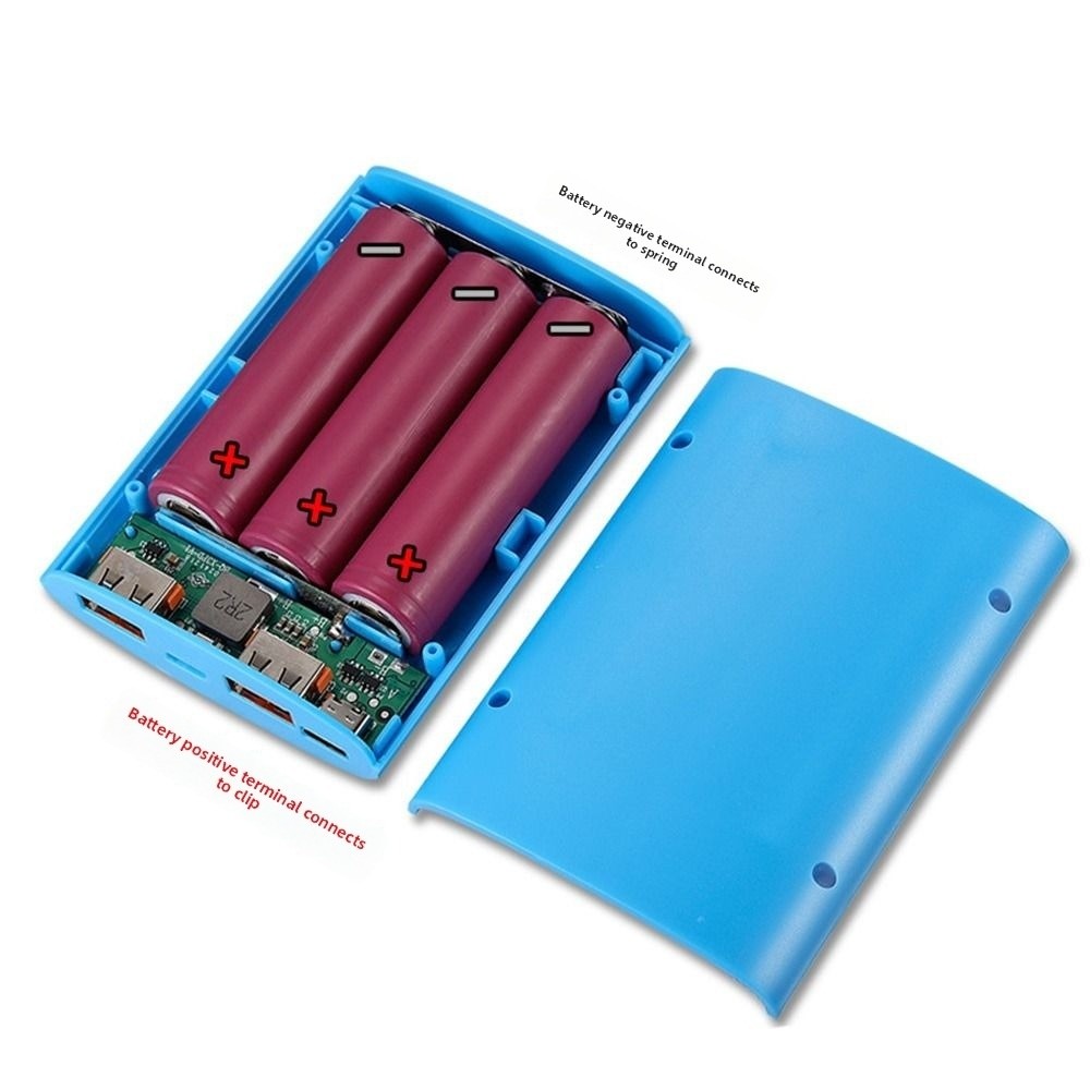 New Solder-Free 18650 Battery  - огляд і ціна Diy Electronics Storage
