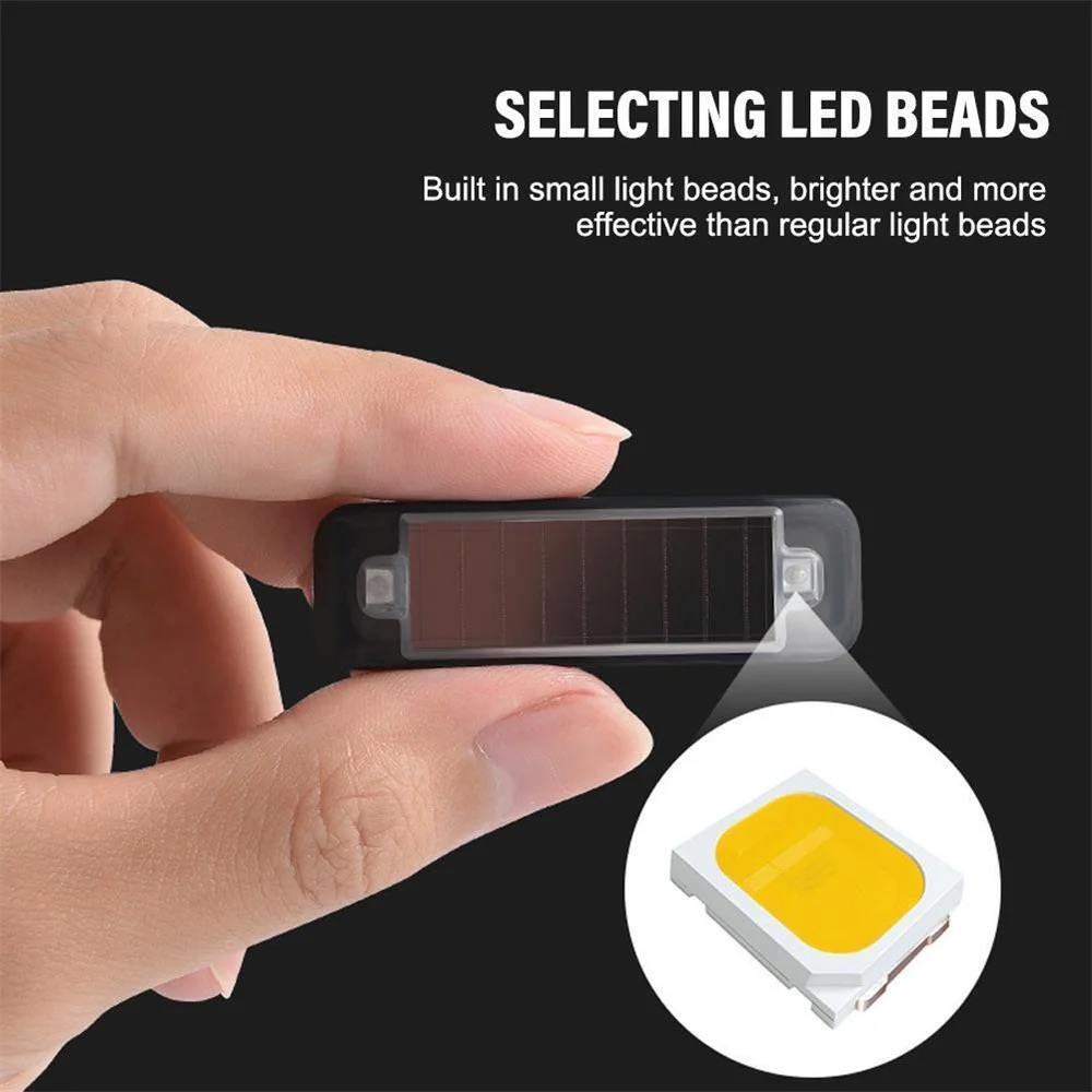 Mini LED Solar Power Car Warni - огляд і ціна Diy Lamp Electronics