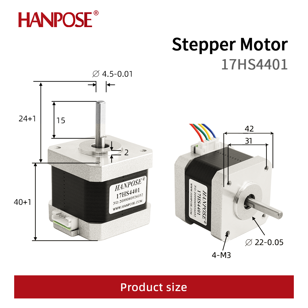 HANPOSE Nema17 Stepper Motor,  - огляд і ціна Stepper Motor 28Byj