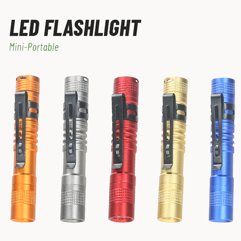 Portable Mini LED Pen Flashlig - огляд і ціна Diy Lamp Electronics