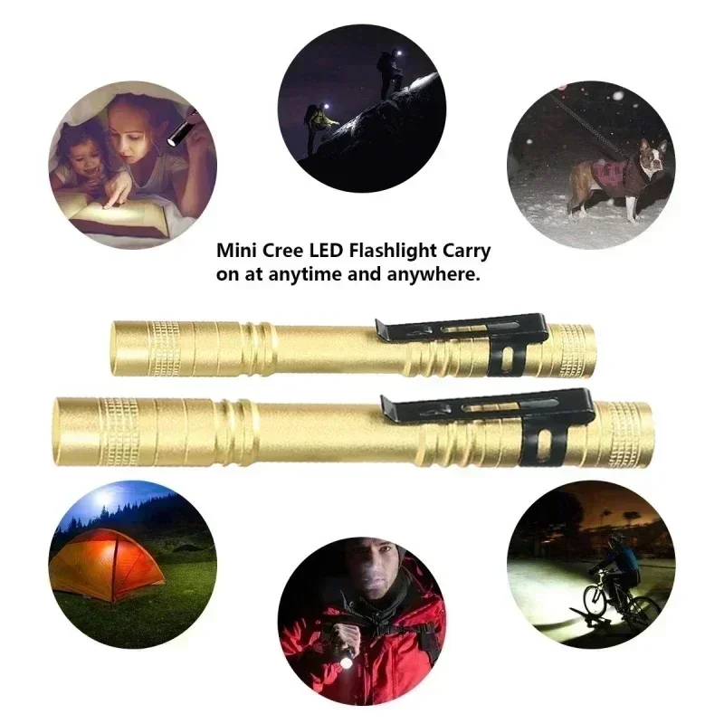 Portable Mini LED Pen Flashlig - огляд і ціна Diy Lamp Electronics