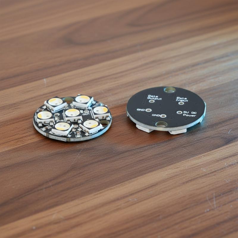 WS2812 7Bit Circular LED Circu - огляд і ціна Useful Diy Electronics