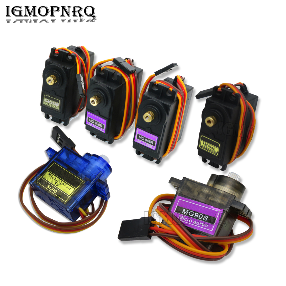SG90 MG90S MG945 MG946 MG995 M - огляд і ціна Diy Boat Electronics