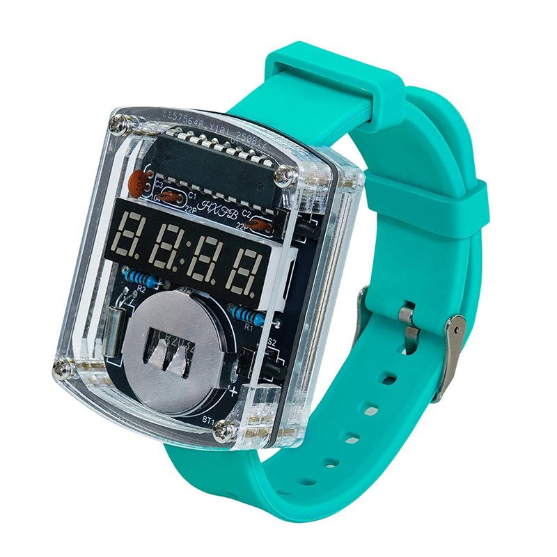 2X DIY Watch LED Watch Electro - огляд і ціна Diy Electronics Youtube