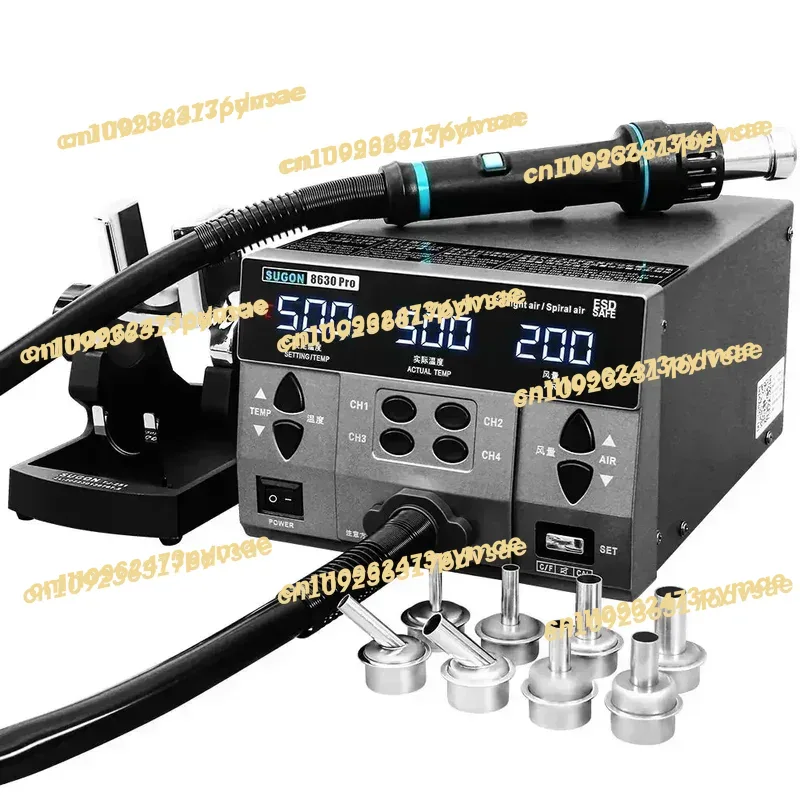 2025 2024 SUGON 8630Pro 1300W  - огляд і ціна Hot Air Rework Station