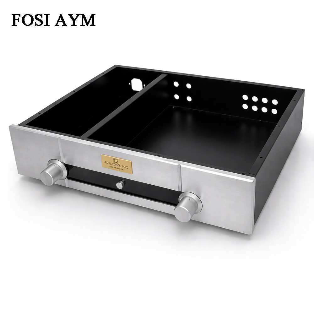 FOSI AYM 430x340x95mm Aluminum - огляд і ціна Diy Analog Electronics