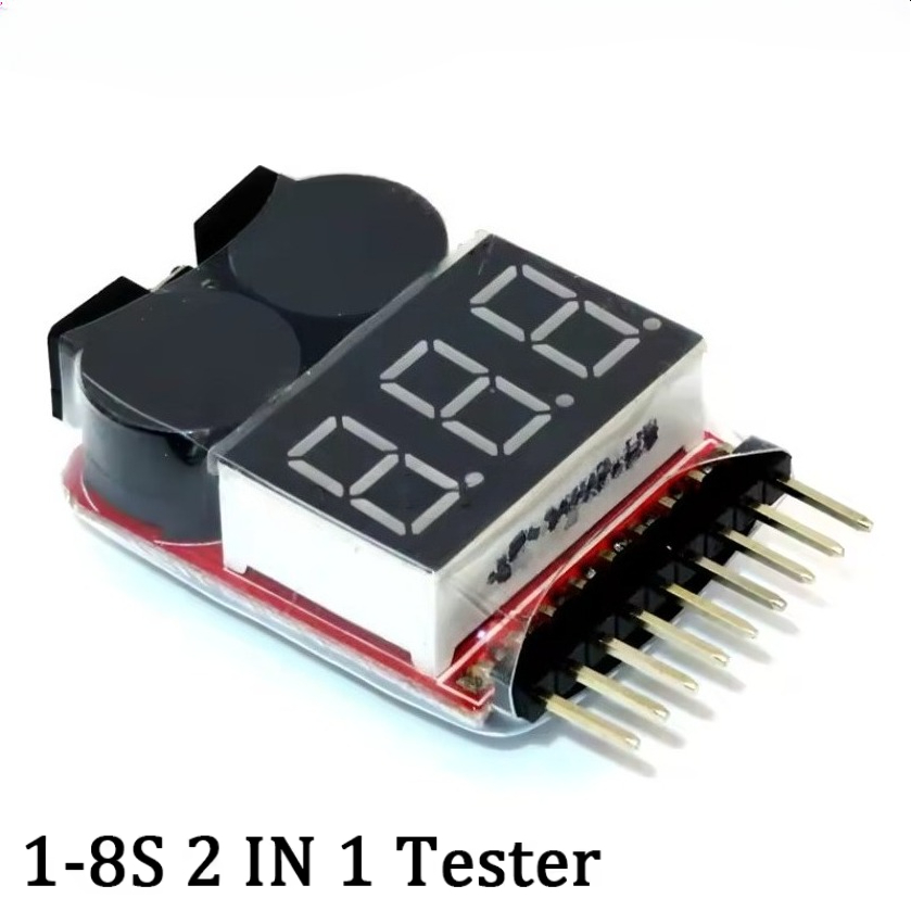 5pcs 1-8S LED Low Voltage Buzz - огляд і ціна Diy Boat Electronics