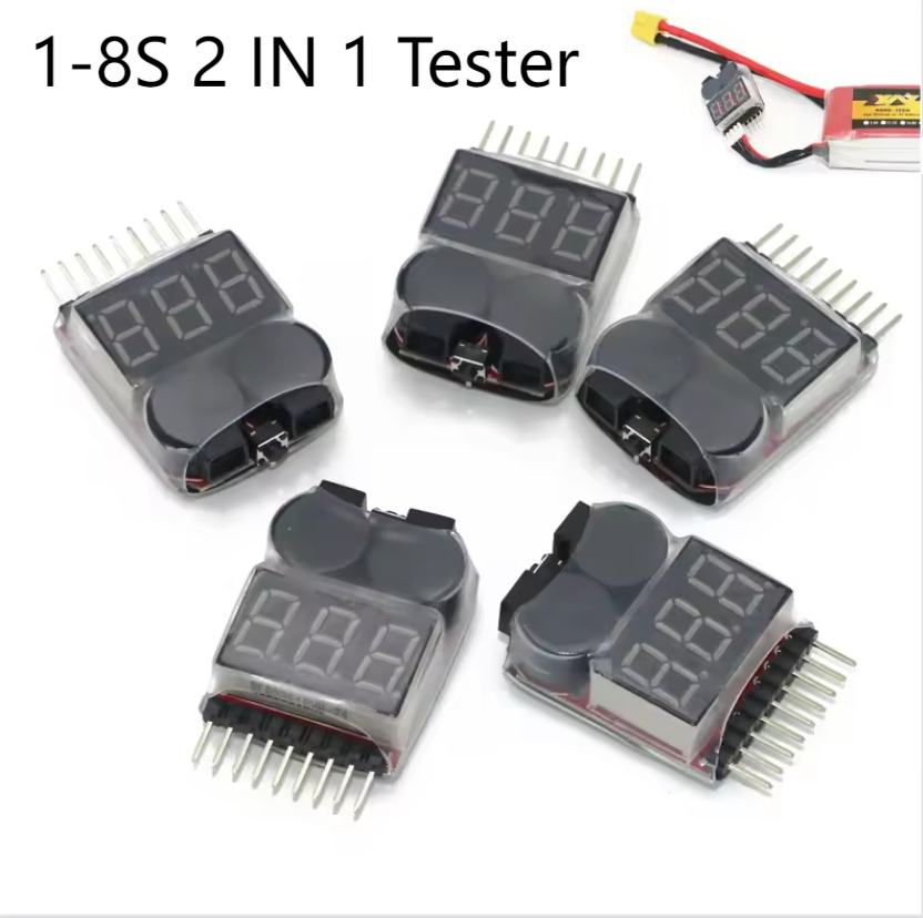 5pcs 1-8S LED Low Voltage Buzz - огляд і ціна Diy Boat Electronics