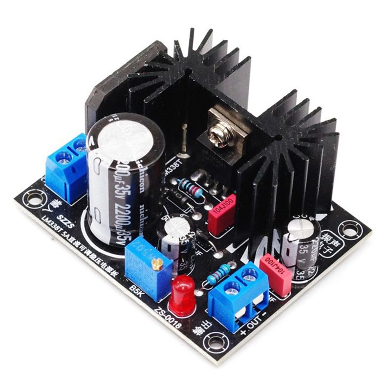 LM338 5A Output Adjustable Lin - огляд і ціна Diy Electronics Filament