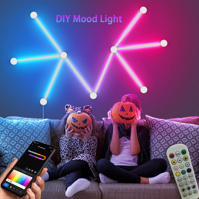 Smart RGB Wall Lamp, Bluetooth - огляд і ціна Diy Lamp Electronics