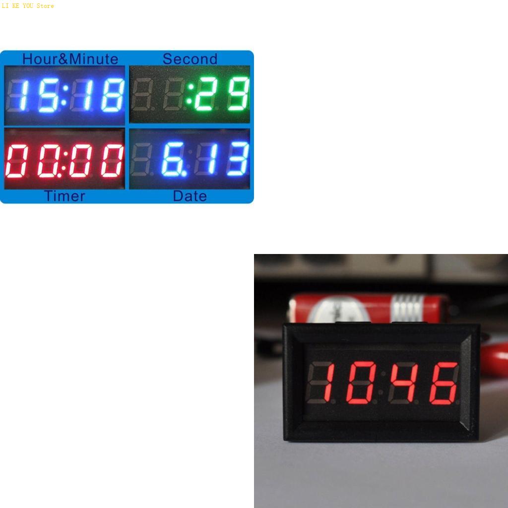 W3JE Electronic Alarm Clocks D - огляд і ціна Diy Motorcycle Electronics