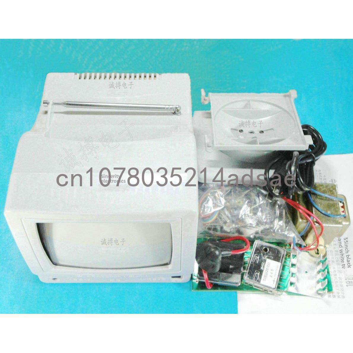 5.5 Inch Black & White TV Main - огляд і ціна Diy Electronics Project Kit