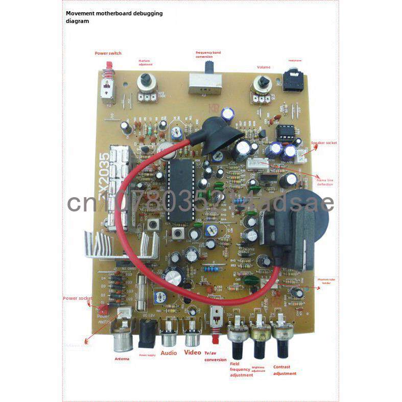 5.5 Inch Black & White TV Main - огляд і ціна Diy Electronics Project Kit