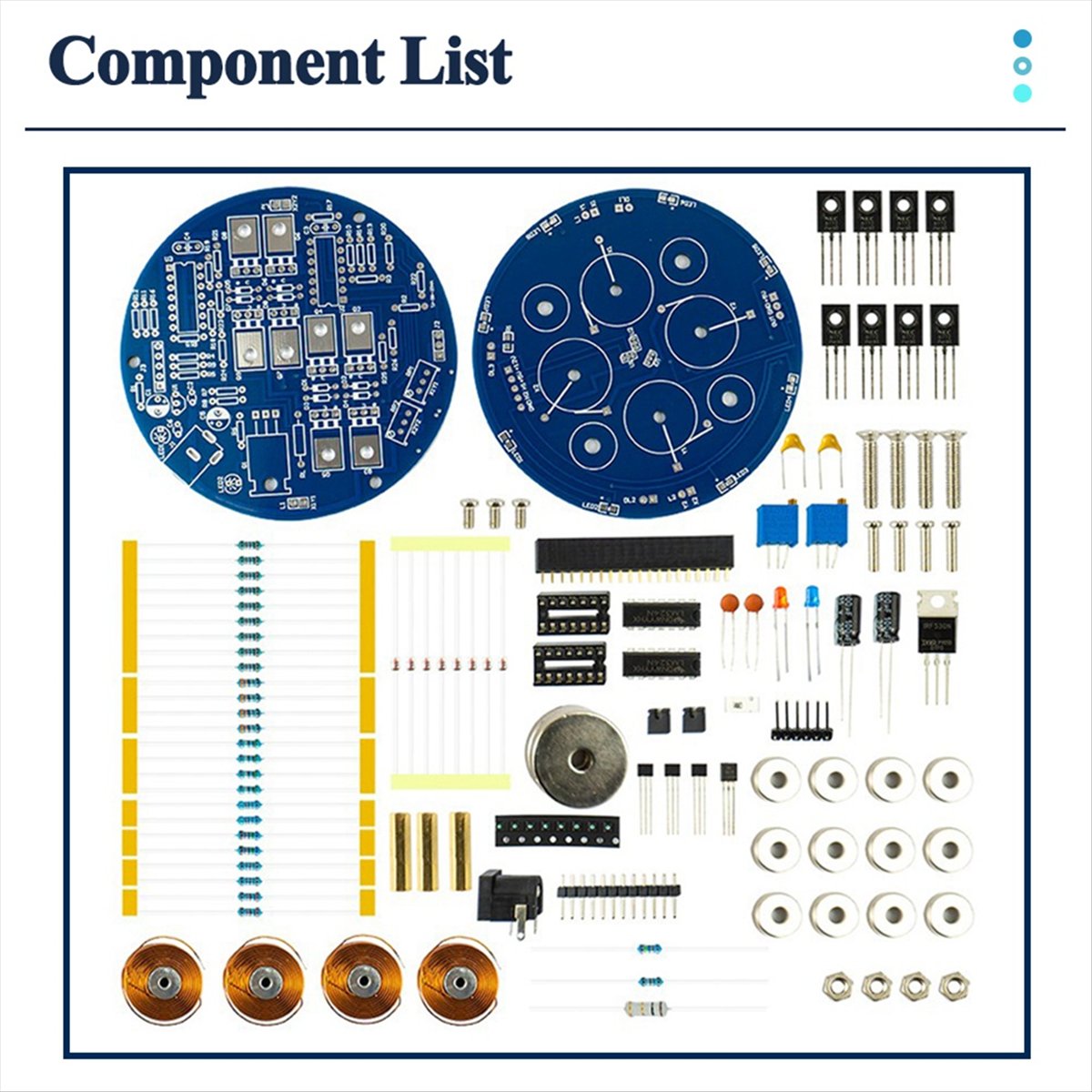 AB53 DIY Magnetic Levitation K - огляд і ціна Diy Electronics Project Kit