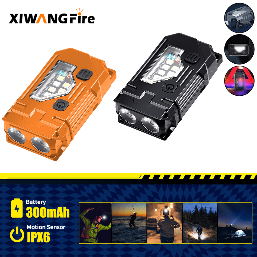 Mini Keychain EDC Flashlight - - огляд і ціна Diy Lamp Electronics