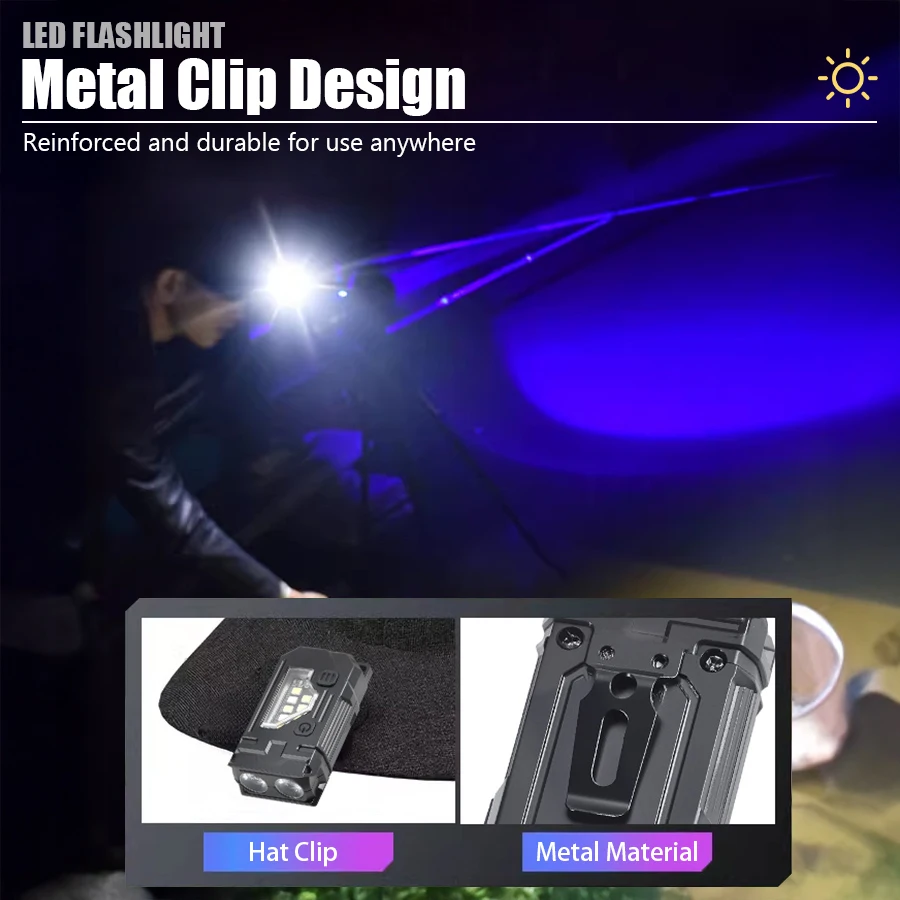 Mini Keychain EDC Flashlight - - огляд і ціна Diy Lamp Electronics