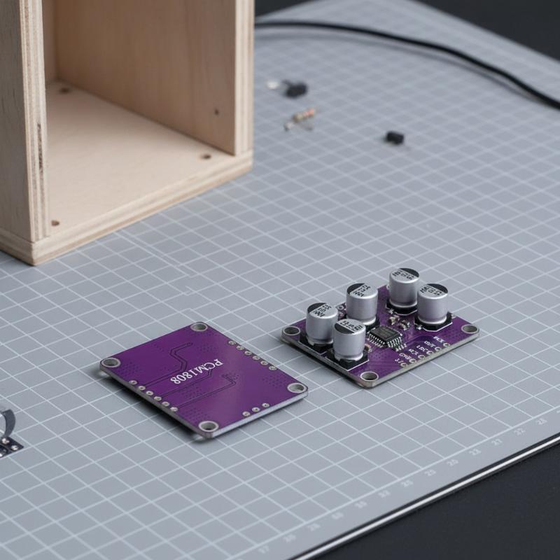 NEW 24Bit PCM1808 Stereo ADC M - огляд і ціна Diy Analog Electronics