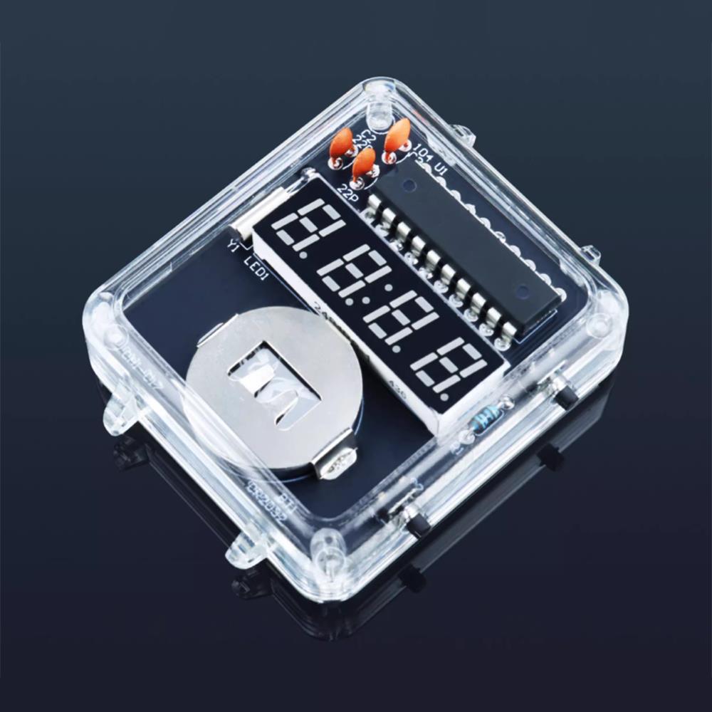 LED DIY Electronic Watch Kit D - огляд і ціна Diy Electronics Youtube