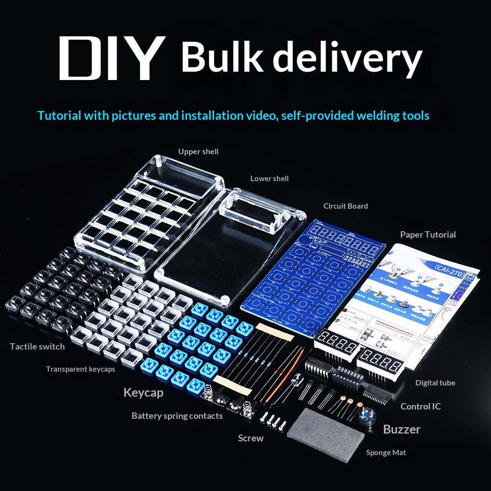 Calculator Production Kit, Ele - огляд і ціна Diy Electronics Youtube