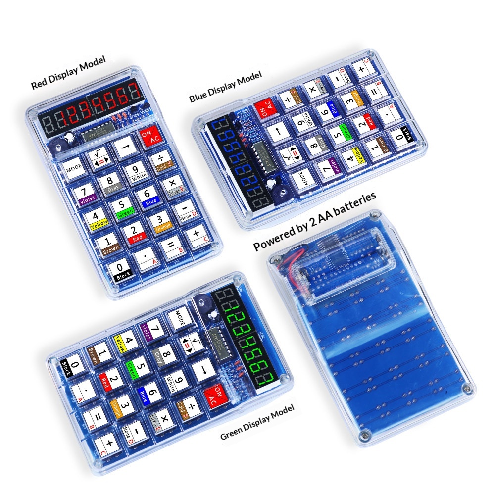 Calculator Production Kit, Ele - огляд і ціна Diy Electronics Youtube