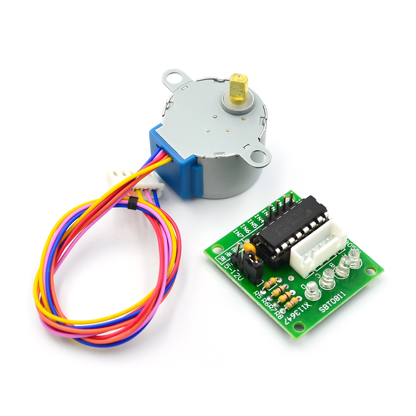 5V Stepper Motor 28BYJ-48 + UL - огляд і ціна Stepper Motor 28Byj