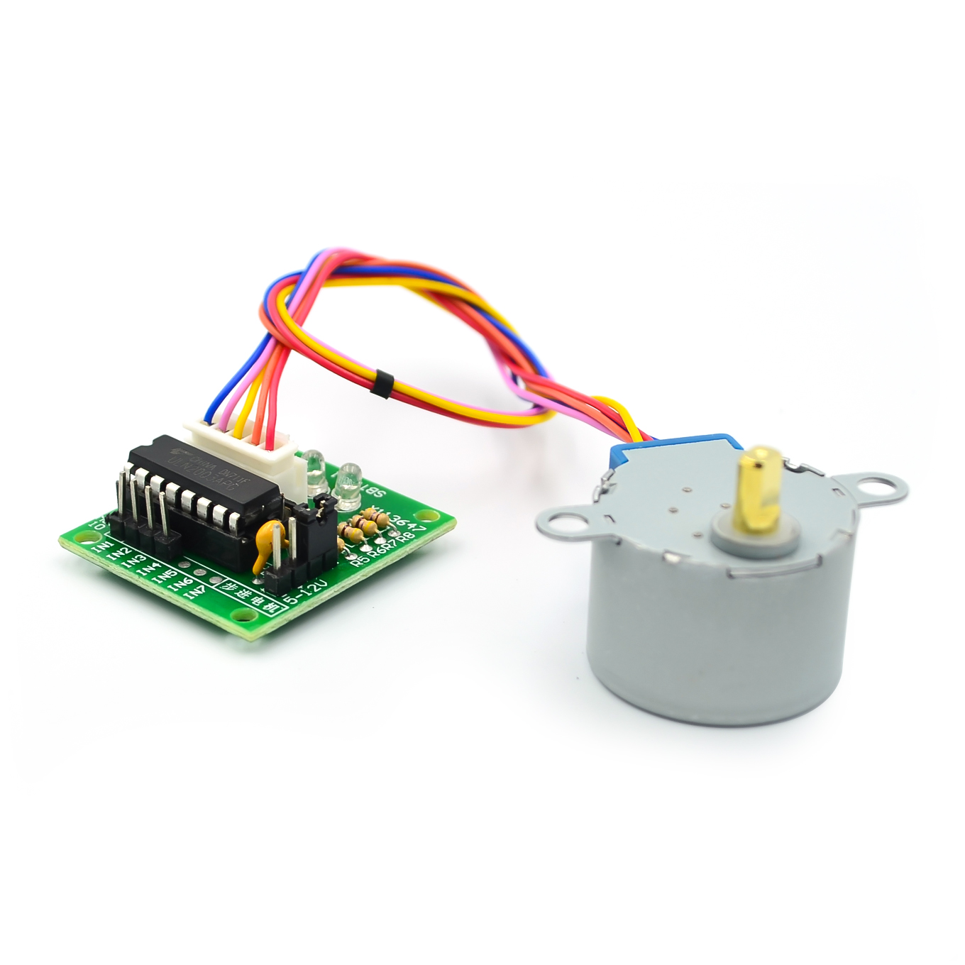 5V Stepper Motor 28BYJ-48 + UL - огляд і ціна Stepper Motor 28Byj