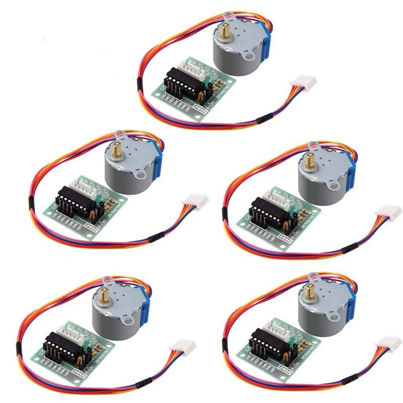 A49T 5 Set 28BYJ-48 ULN2003 5V - огляд і ціна Stepper Motor 28Byj