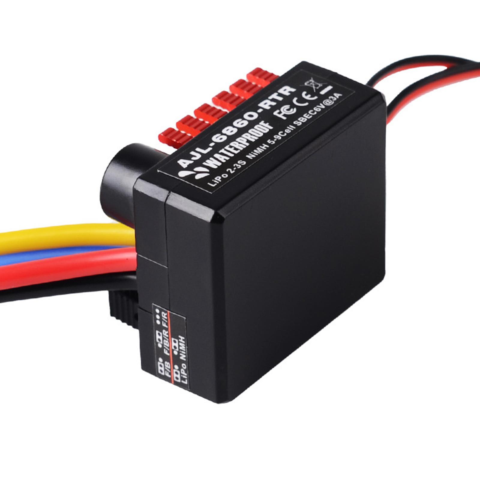 60A Brushed Electronic Speed C - огляд і ціна Diy Boat Electronics